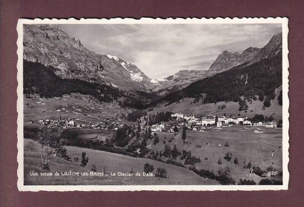 LOECHE-LES-BAINS - Glacier de Dala - 1960