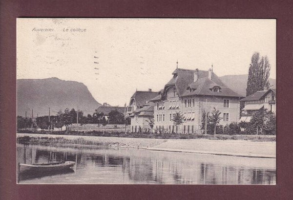 AUVERNIER - Le Collège - 1917