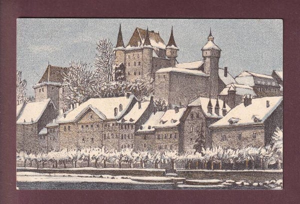 NYON sous la neige - 1914 Pour la jeunesse