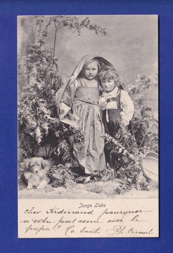ENFANT / KIND - Joli petit couple - Junge Liebe