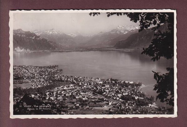 VEVEY depuis le Mont Pèlerin - 1936