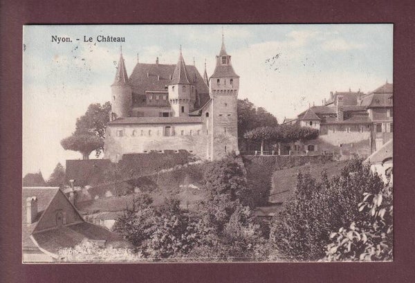 NYON - Le Château - 1919