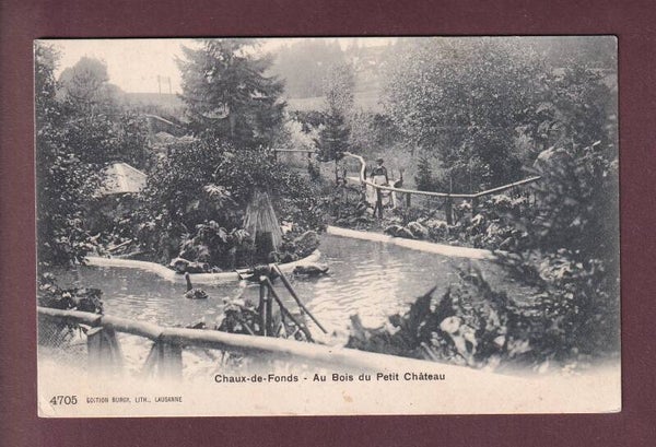 LA CHAUX-DE-FONDS - Bois du Petit Château - 1905