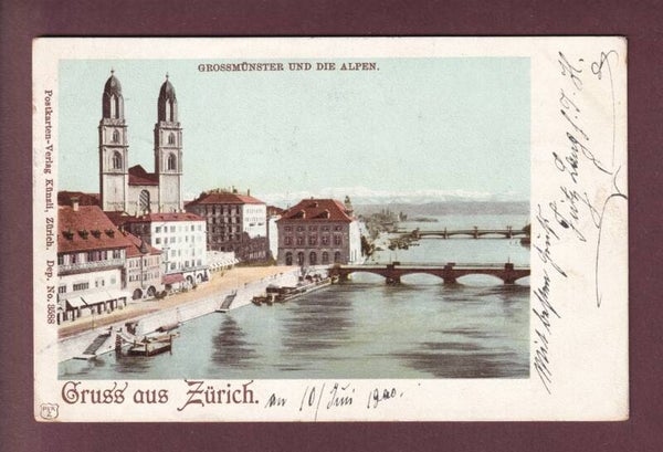 Gruss aus ZÜRICH - 1900