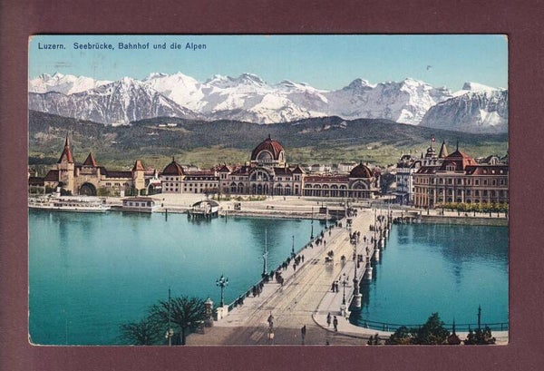 LUZERN - Bahnhof - 1929