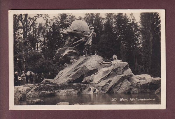 BERN - Weltpostdenkmal - 1931