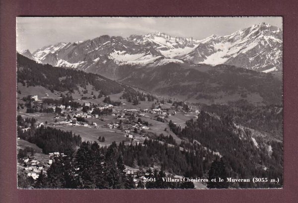 VILLARS-CHESIERES - Muveran - 1955