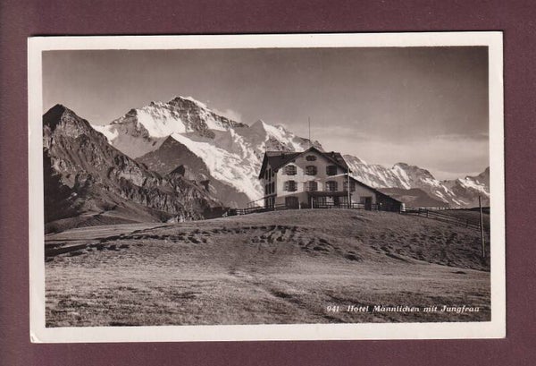 Hotel MÄNNLICHEN - Jungfrau - 1932