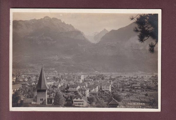 MEIRINGEN - Wellhorn - 1925