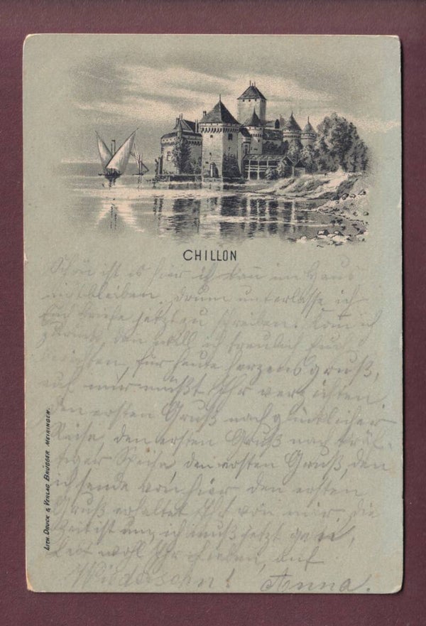 Château de CHILLON - 1899
