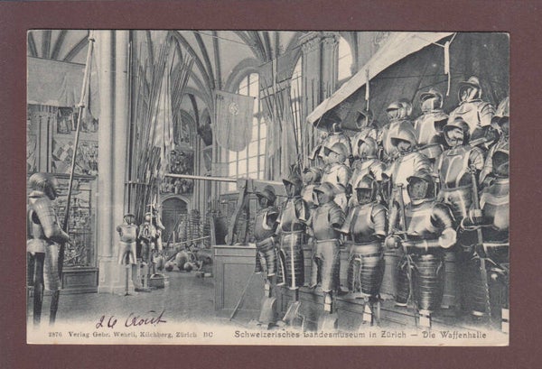 ZÜRICH - Landesmuseum - Waffenhalle