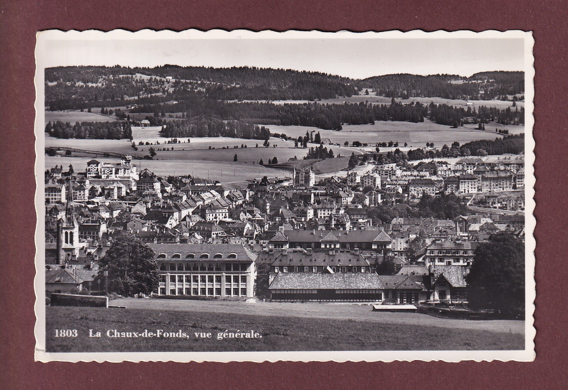 LA CHAUX-DE-FONDS - Vue générale