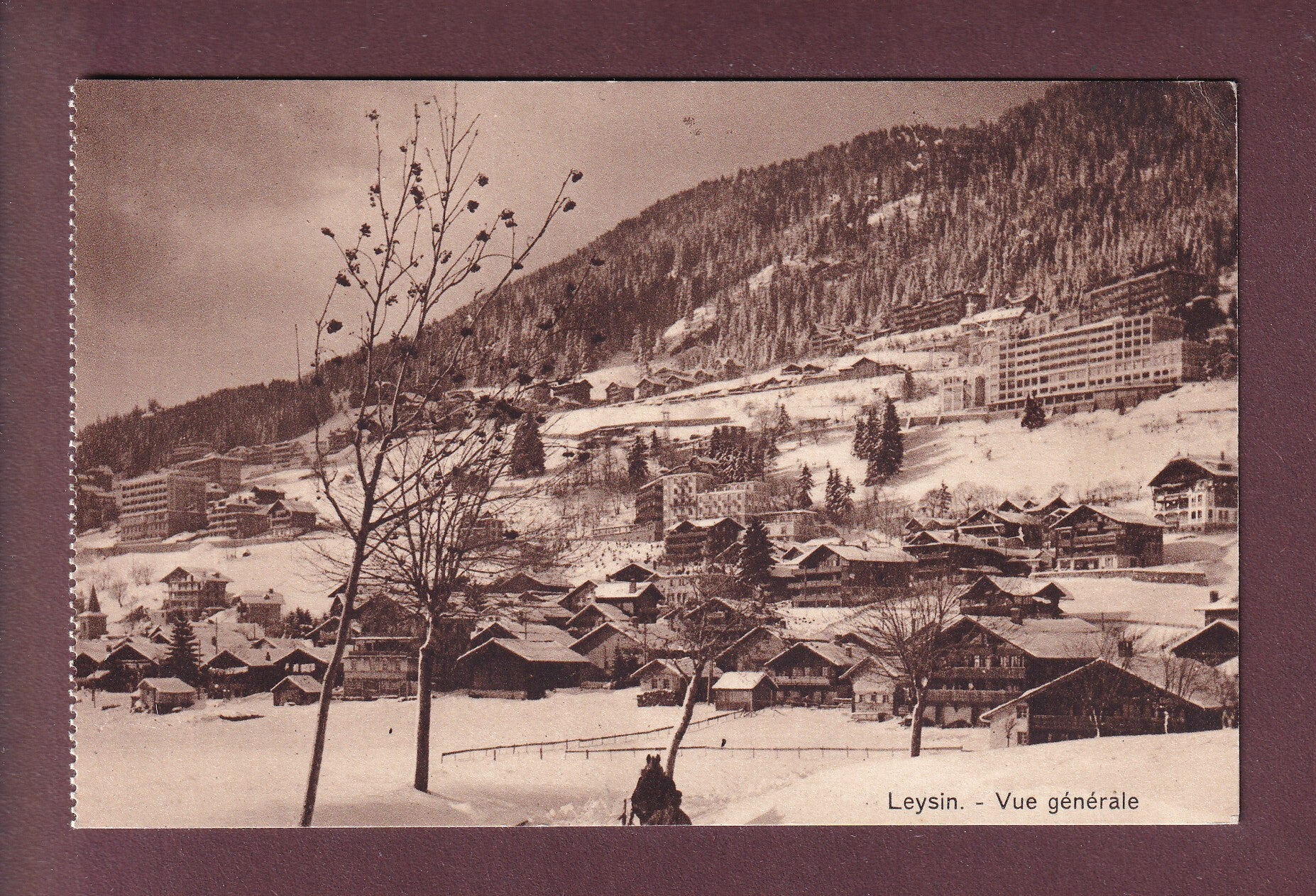 LEYSIN - Vue partielle