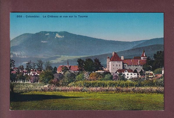 COLOMBIER - Le Château et La Tourne
