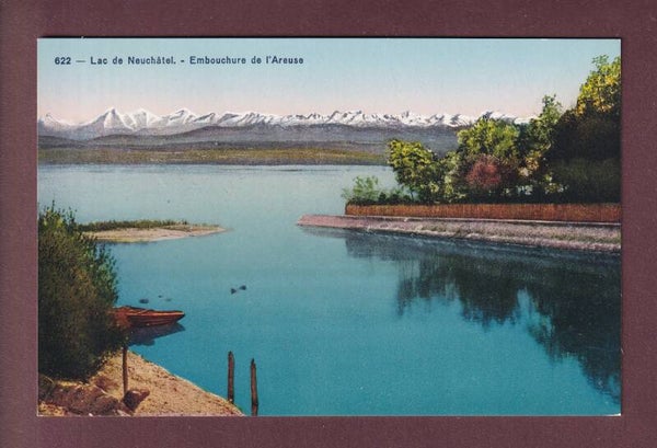 Lac de Neuchâtel - Embouchure de l'AREUSE