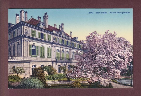 NEUCHÂTEL - Palais Rougemont