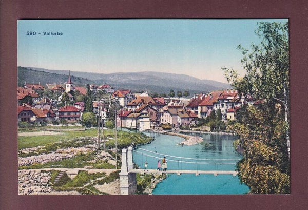 VALLORBE - Pont sur l'Orbe