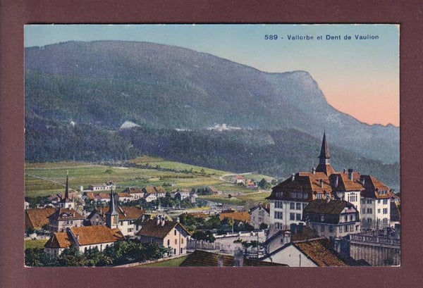 VALLORBE - Dent de Vaulion