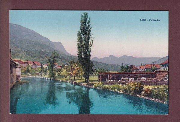VALLORBE depuis l'Orbe