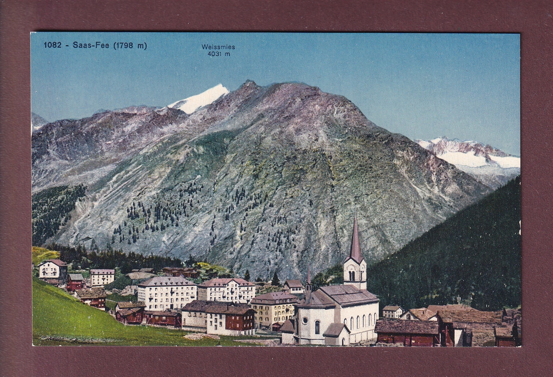 SAAS-FEE - Teil mit Weismies