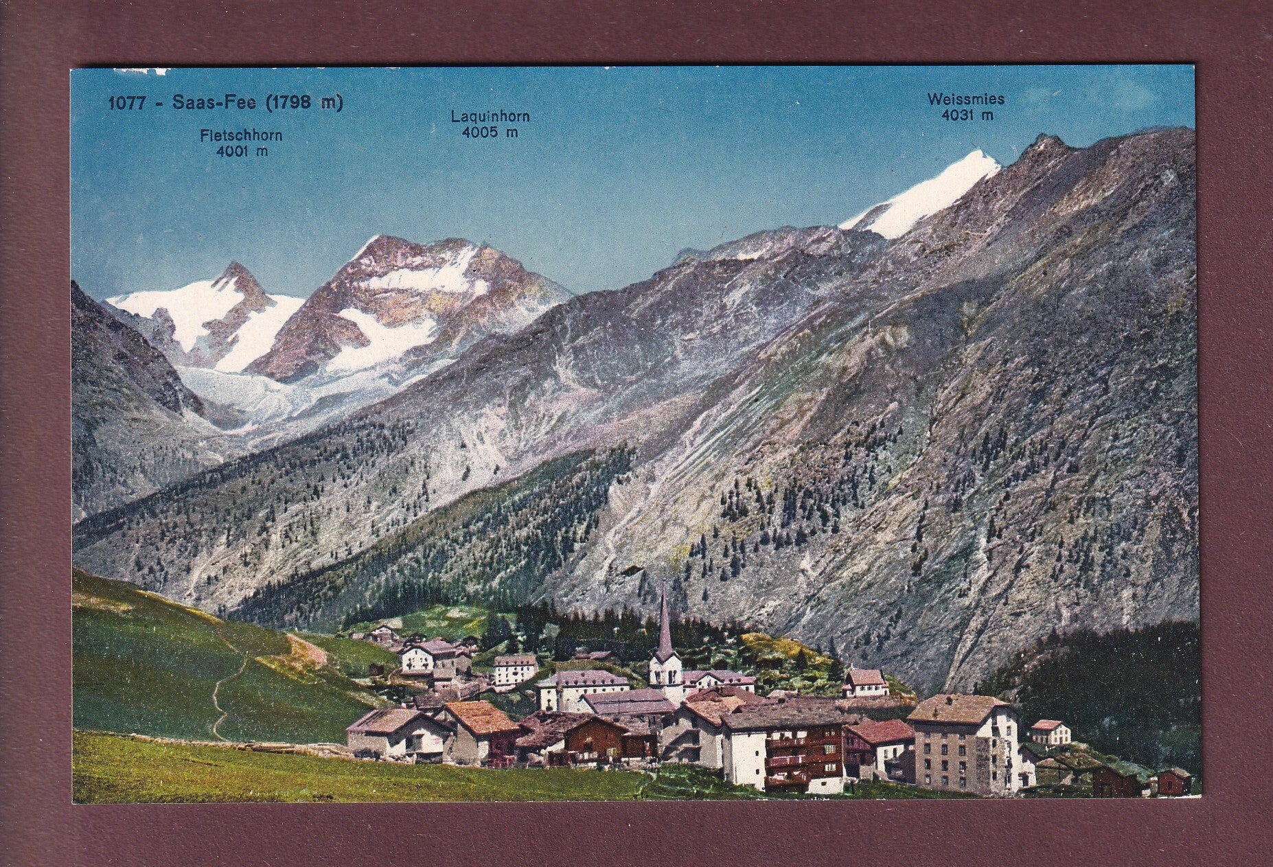 SAAS-FEE - Weismies - Fletschhorn