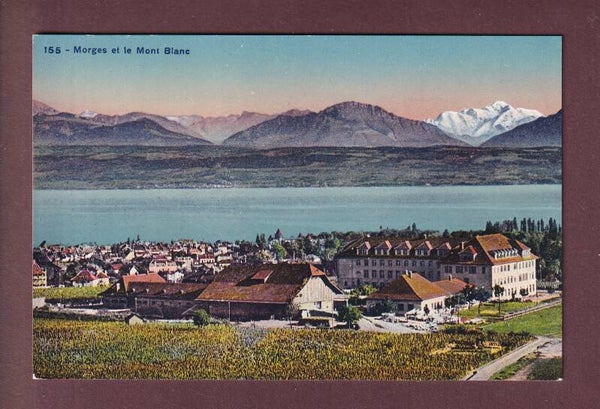 MORGES et le Mont Blanc