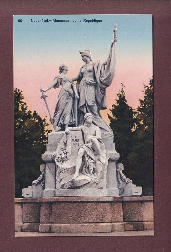 NEUCHÂTEL - Monument de la République