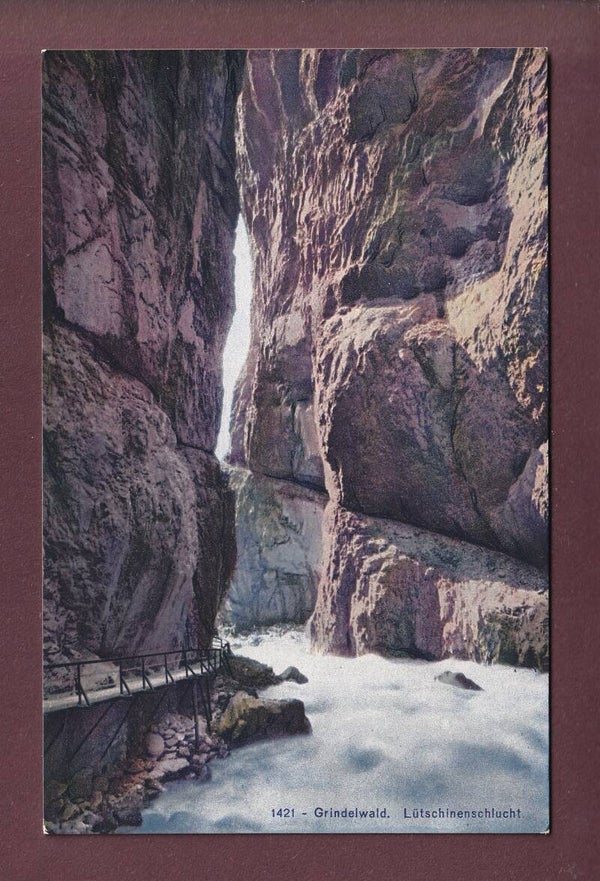 Grindelwald - LÜTSCHINENSCHLUCHT