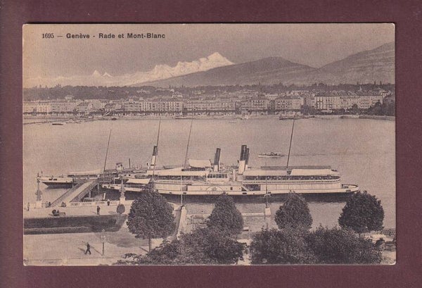 GENEVE - Bateau CGN LA SUISSE