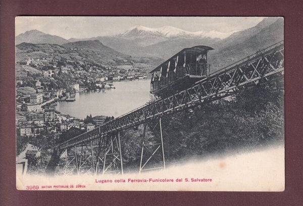 LUGANO - Funicolare del San Salvatore