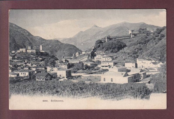 BELLINZONA - Vista generale - 1908