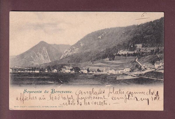 Souvenir de BOVERESSE
