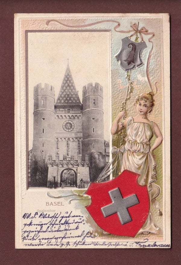 BASEL - Spalenthor - 1902 Präge