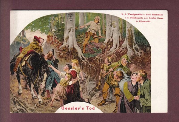 TELLSKAPELLE - Wandgemälde - Gessler's Tod