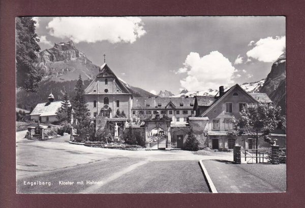 ENGELBERG - Kloster mit Hahnen