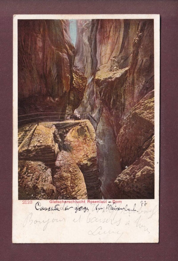Gletscherschlucht ROSENLAUI - Dom