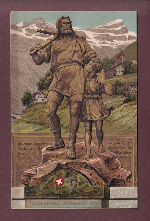 Altdorf - TELLDENKMAL - Präge