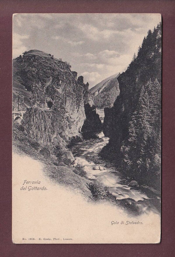 Ferrovio del Gottardo - GOLA DI STALVEDRO