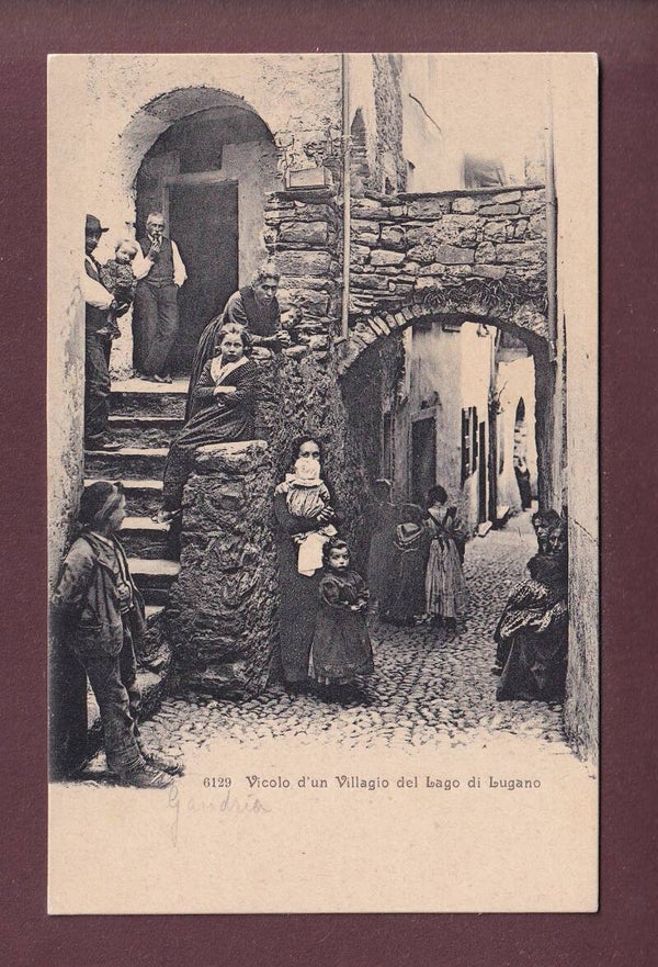 GANDRIA - Vicolo - Gente