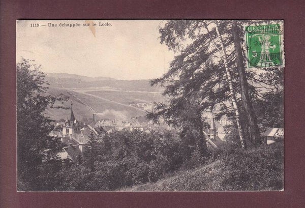 Une échappée sur LE LOCLE - 1912