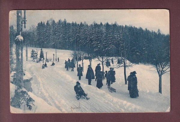 ZÜRICH - Dolder - Schlittbahn - 1907