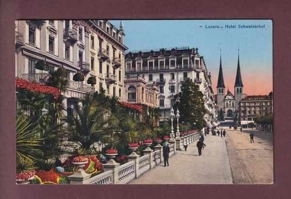 LUZERN - Hôtel Schweizerhof - Hofkirche