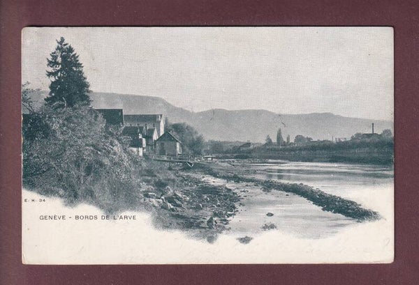 GENEVE - Bords de l'Arve - 1903