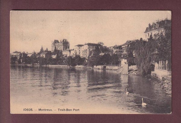 MONTREUX - Trait-Bon-Port - 1925