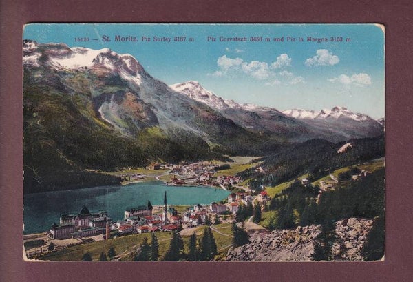 ST. MORITZ - Piz Surlej - Feldpost