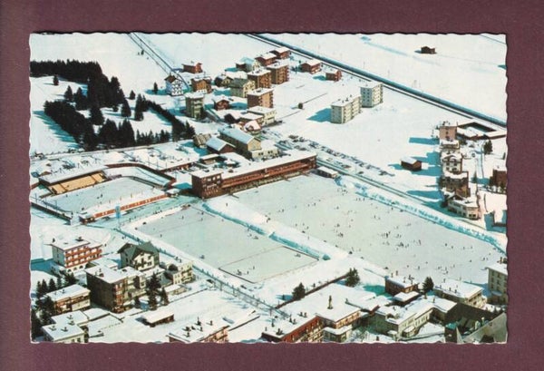 DAVOS - Eis-Stadium - Flugaufnahme - 1966