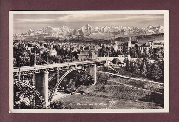 BERN - Museum und die Alpen - 1933