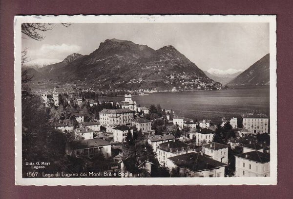 LUGANO - Monte Brè - Boglia - 1935