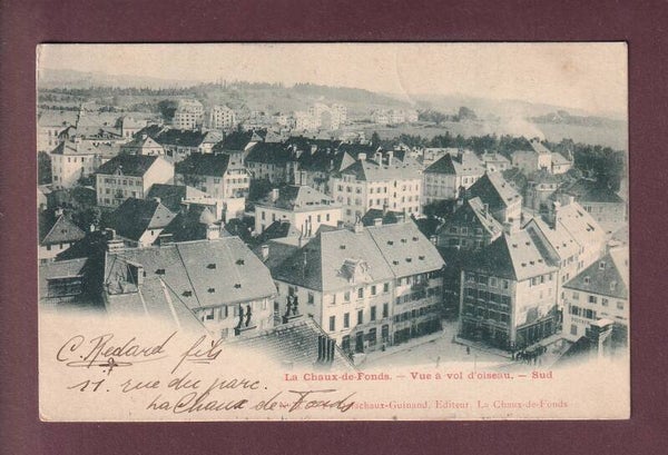 LA CHAUX-DE-FONDS - Sud - 1899