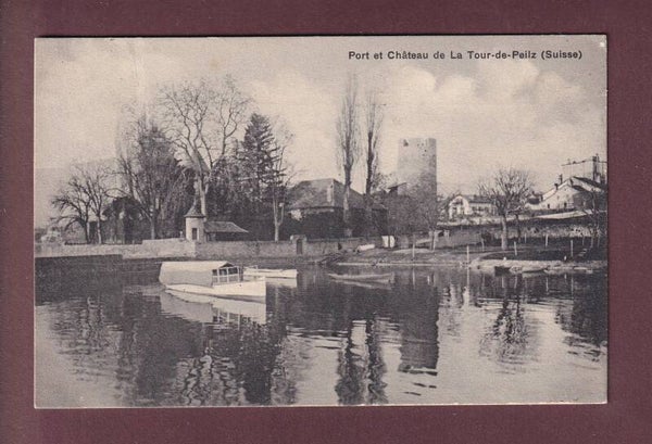 LA TOUR-DE-PEILZ - Port et Château // aminci //